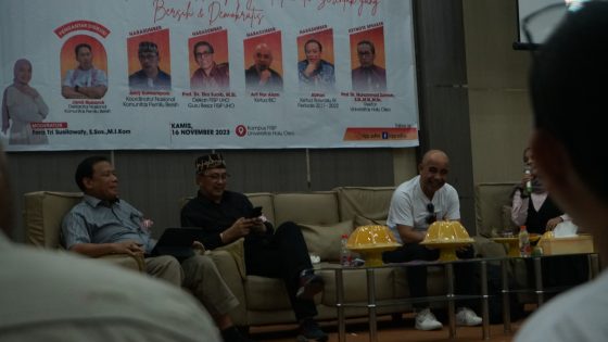 KIPP dan Komunitas Pemilu Bersih Siap Kolaborasi FISIP UHO Kawal Pemilu